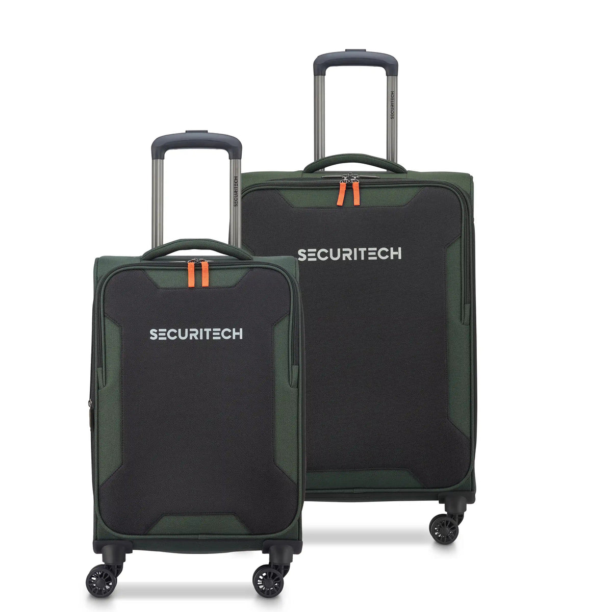 RUGGED SOFT 2-Piece Luggage Set, Green - Delsey Paris