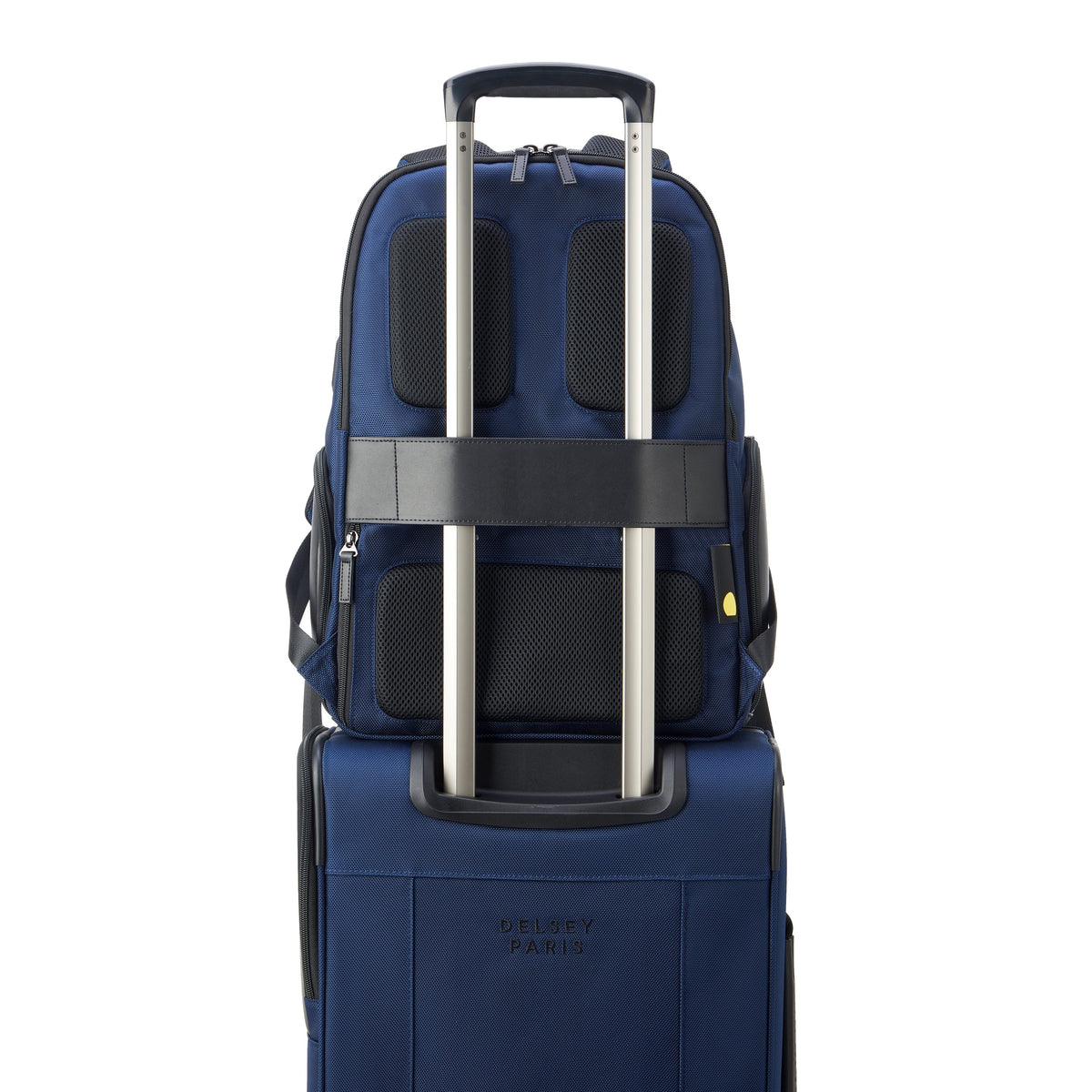 WAGRAM 15.6-Inch Laptop Backpack, Navy - Delsey Paris