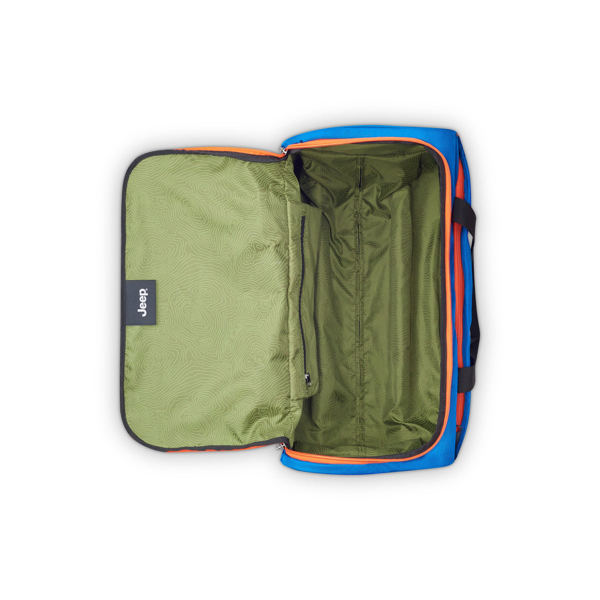 JS009D 20-Inch 2-Wheeled Duffel Bag, Blue - Delsey Paris