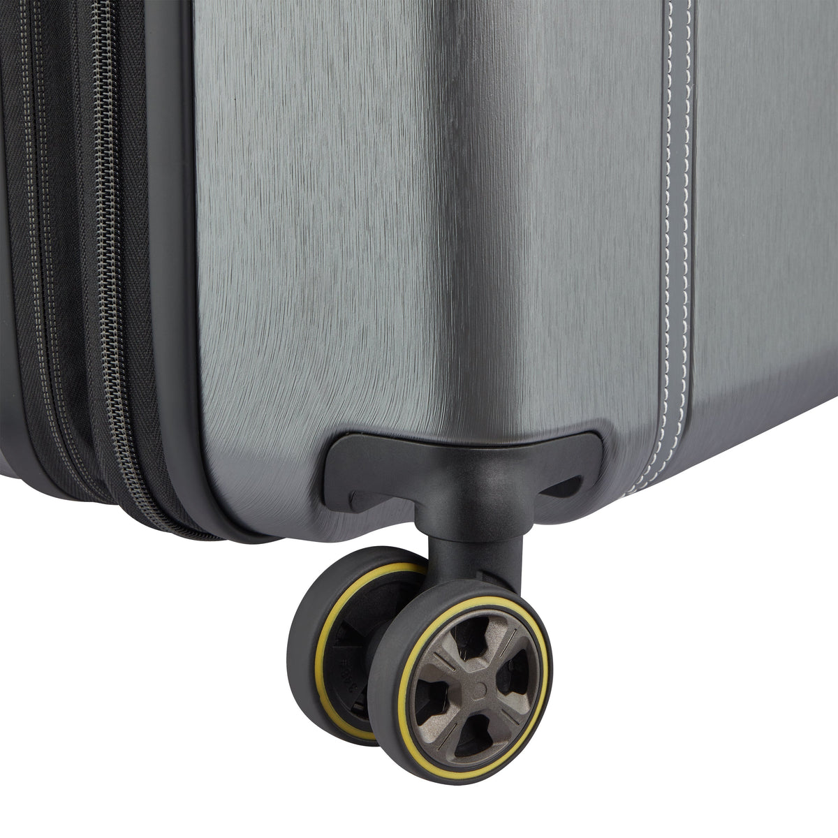 CADENCE 23-Inch Expandable Carry-On Suitcase, Silver - Delsey Paris