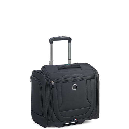 HELIUM DLX Carry-On Underseater Suitcase, Black - Delsey Paris