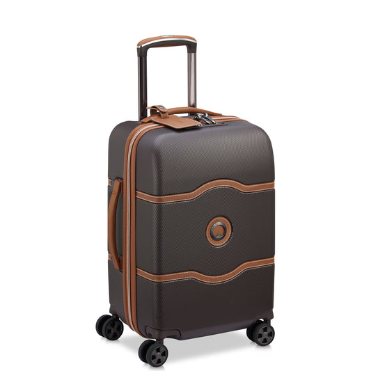 CHATELET AIR 2.0 22-Inch Carry-On Suitcase, Brown - Delsey Paris