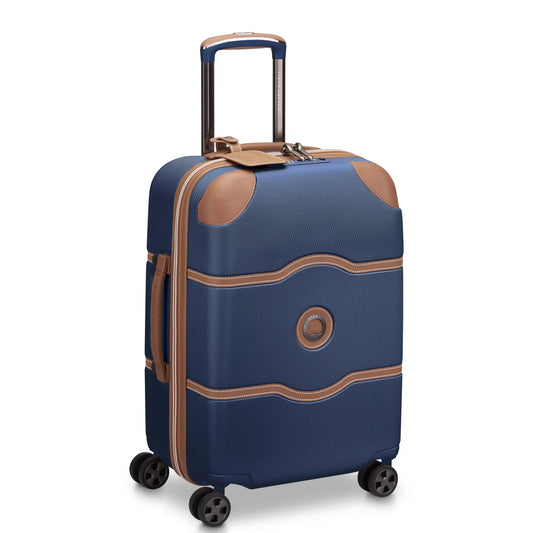 CHATELET AIR 2.0 23-Inch Carry-On Suitcase, Navy blue - Delsey Paris