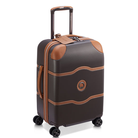 CHATELET AIR 2.0 23-Inch Carry-On Suitcase, Brown - Delsey Paris