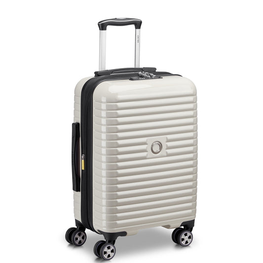 CRUISE 3.0 23-Inch Expandable Carry-On Suitcase, Ivory - Delsey Paris