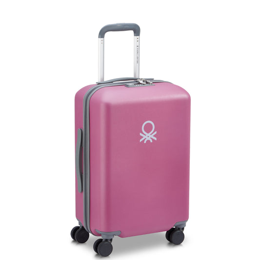 UCB HARDSIDE 22-Inch Carry-On Suitcase, Pink - Delsey Paris