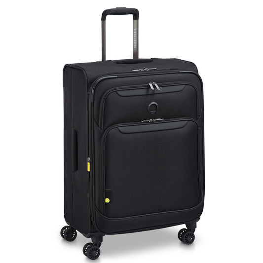 SKY MAX 3.0 27-Inch Check-In Suitcase, Black - Delsey Paris