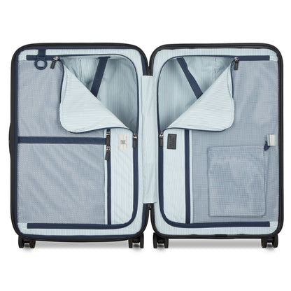 CADENCE 27-Inch Expandable Check-In Suitcase, Deep black - Delsey Paris