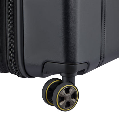 CADENCE 27-Inch Expandable Check-In Suitcase, Deep black - Delsey Paris