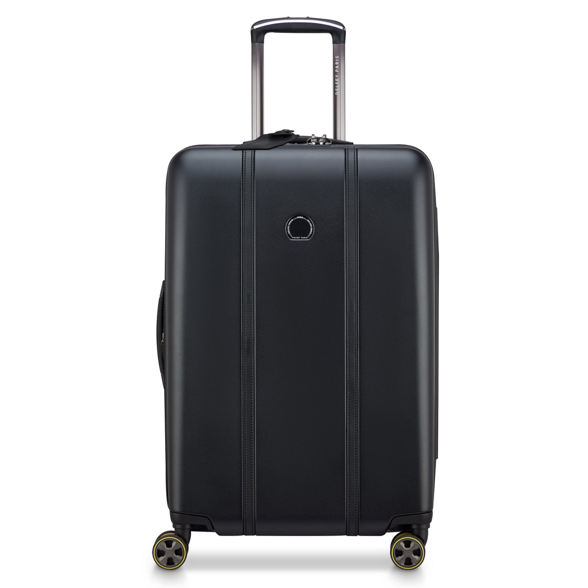 CADENCE 27-Inch Expandable Check-In Suitcase, Deep black - Delsey Paris