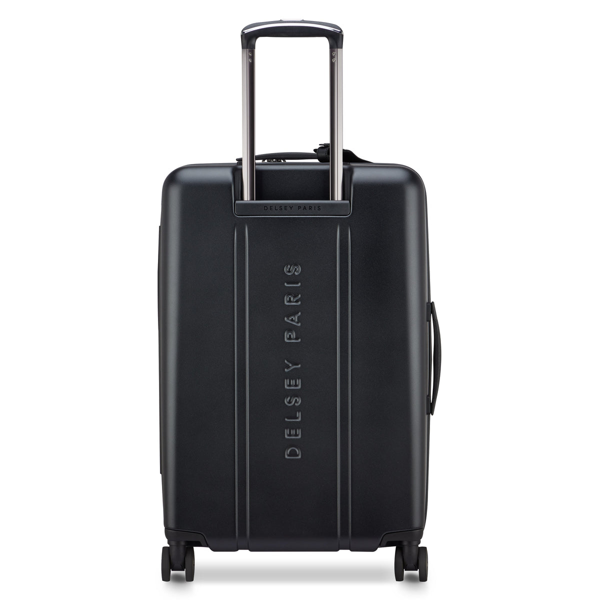 CADENCE 27-Inch Expandable Check-In Suitcase, Deep black - Delsey Paris