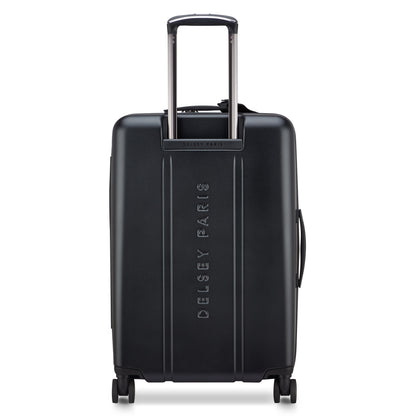 CADENCE 27-Inch Expandable Check-In Suitcase, Deep black - Delsey Paris