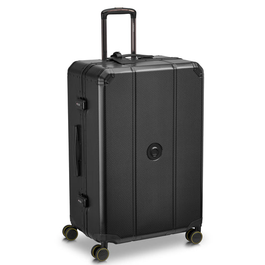 ALU'R 28-Inch Aluminum Check-In Suitcase, Black - Delsey Paris