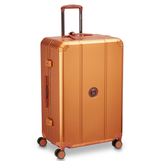 ALU'R 28-Inch Aluminum Check-In Suitcase, Orange - Delsey Paris