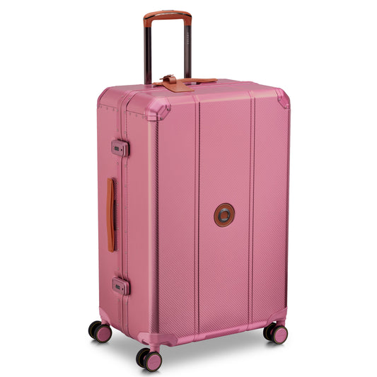 ALU'R 28-Inch Aluminum Check-In Suitcase, Pink - Delsey Paris