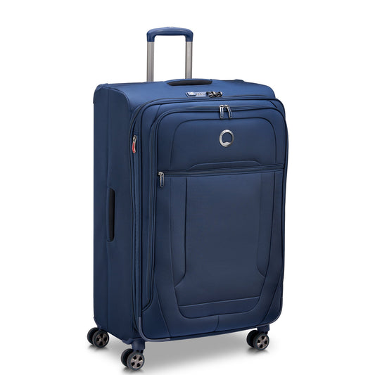 HELIUM DLX 33-Inch Expandable Check-In Suitcase, Navy - Delsey Paris