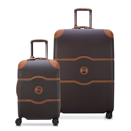 CHATELET AIR 2.0 2-Piece Luggage Set, Brown - Delsey Paris