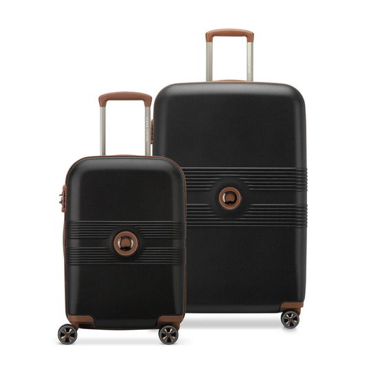 FLANERIE SE 2-Piece Luggage Set, Black brown - Delsey Paris