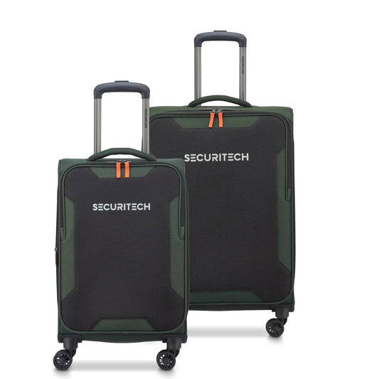RUGGED SOFT 2-Piece Luggage Set, Green - Delsey Paris