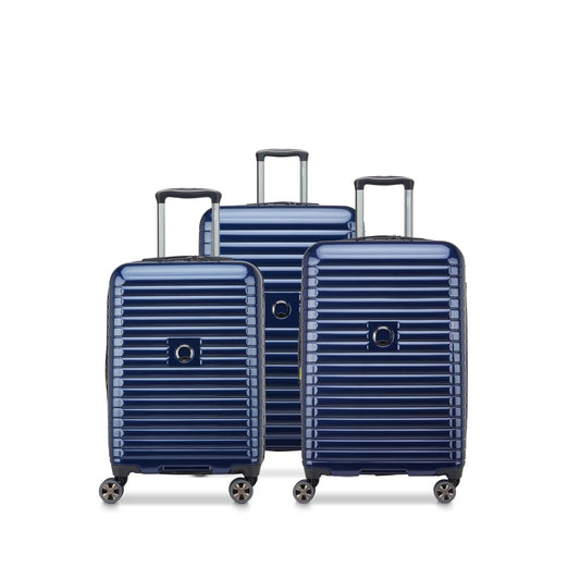 CRUISE 3.0 3-Piece Luggage Set, Deep sea navy - Delsey Paris