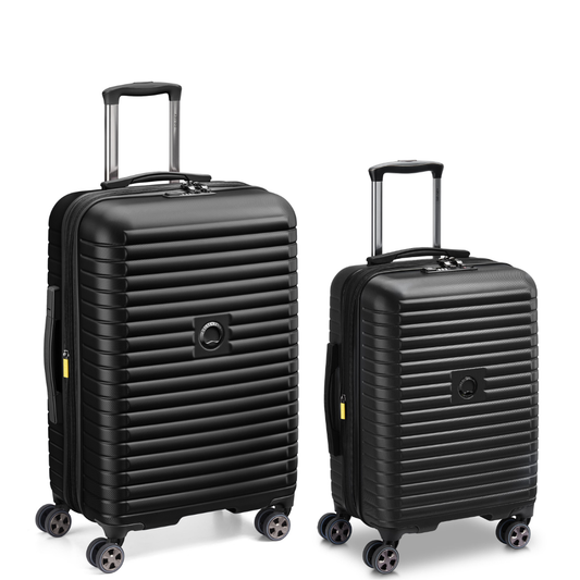 CRUISE 3.0 2-Piece Luggage Set, Black - Delsey Paris