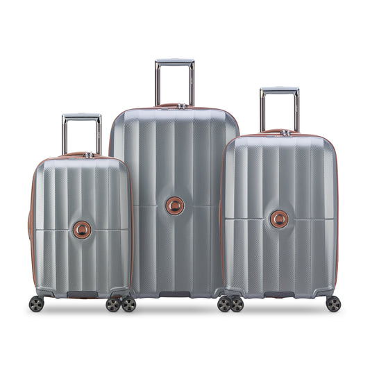 CARROUSEL 3-Piece Luggage Set, Platinum - Delsey Paris