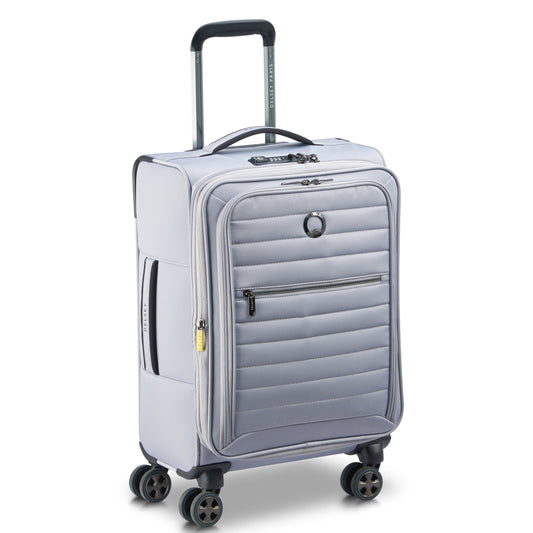 CRUISE 3.0 23-Inch Expandable Carry-On Suitcase, Platinum - Delsey Paris