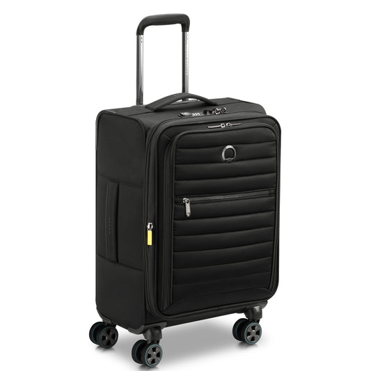 CRUISE 3.0 23-Inch Expandable Carry-On Suitcase, Black - Delsey Paris