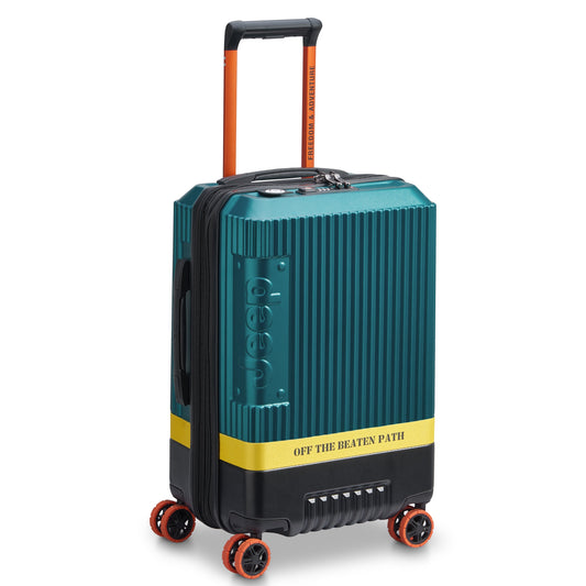 JH001A 23-Inch Expandable Carry-On Suitcase, Pine - Delsey Paris