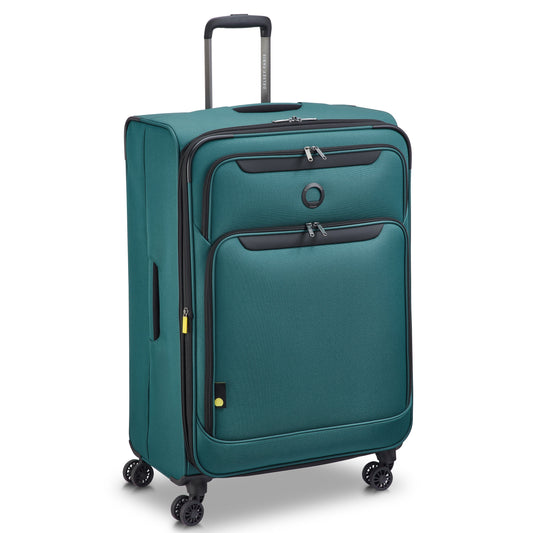 SKY MAX 3.0 31-Inch Check-In Suitcase, Teal blue - Delsey Paris