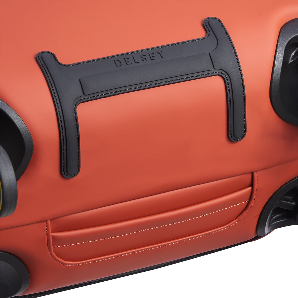 TURENNE SOFT 23-Inch Carry-On Suitcase, Brick - Delsey Paris