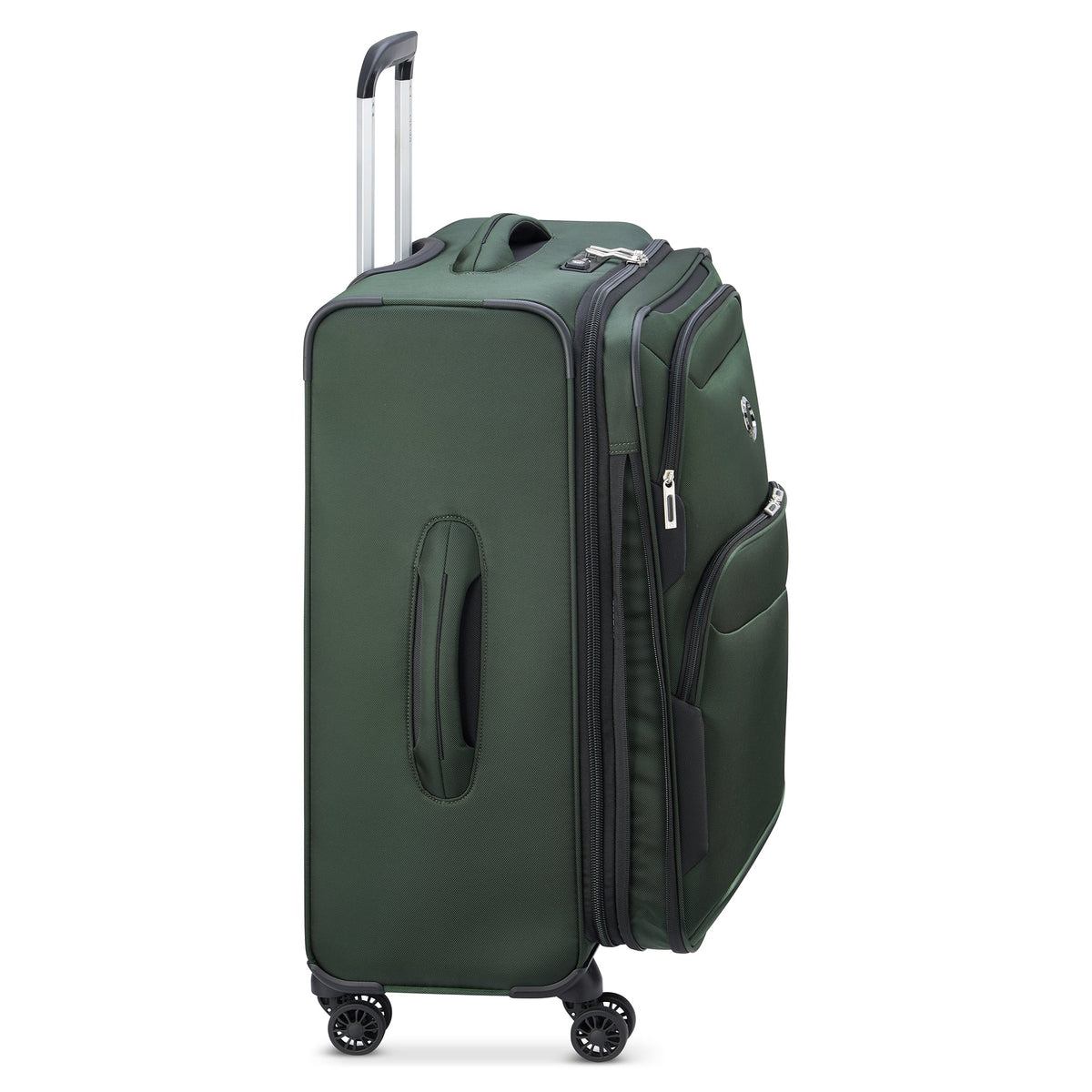 SKY MAX 2.0 27-Inch Expandable Check-In Suitcase, Green - Delsey Paris