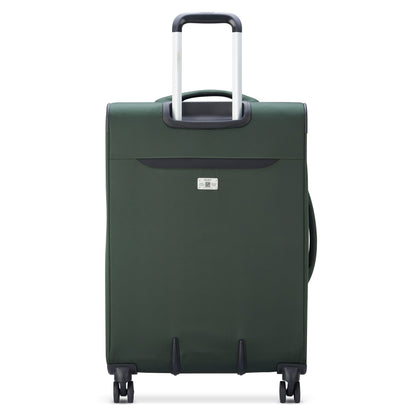 SKY MAX 2.0 27-Inch Expandable Check-In Suitcase, Green - Delsey Paris