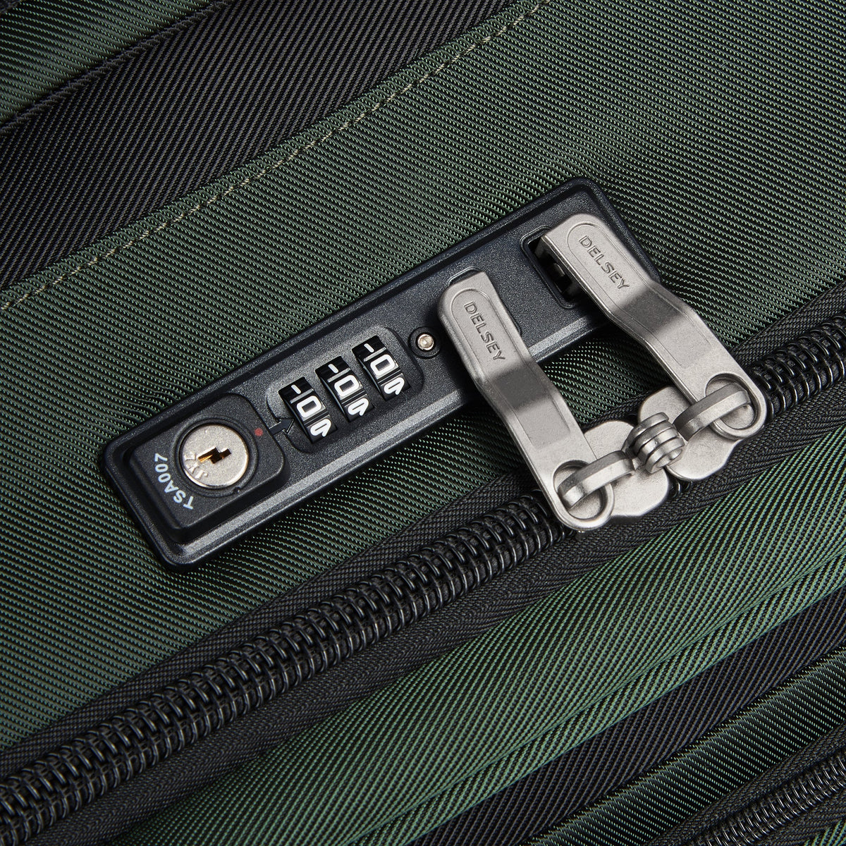 SKY MAX 2.0 27-Inch Expandable Check-In Suitcase, Green - Delsey Paris