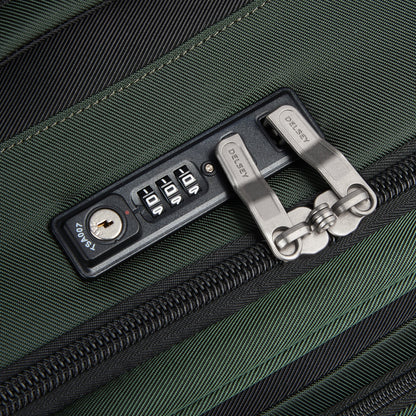 SKY MAX 2.0 27-Inch Expandable Check-In Suitcase, Green - Delsey Paris