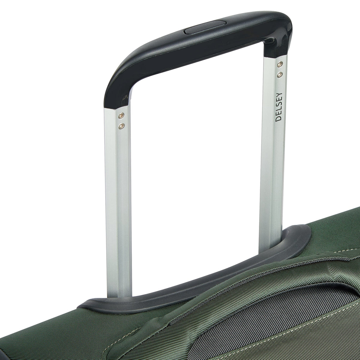 SKY MAX 2.0 27-Inch Expandable Check-In Suitcase, Green - Delsey Paris