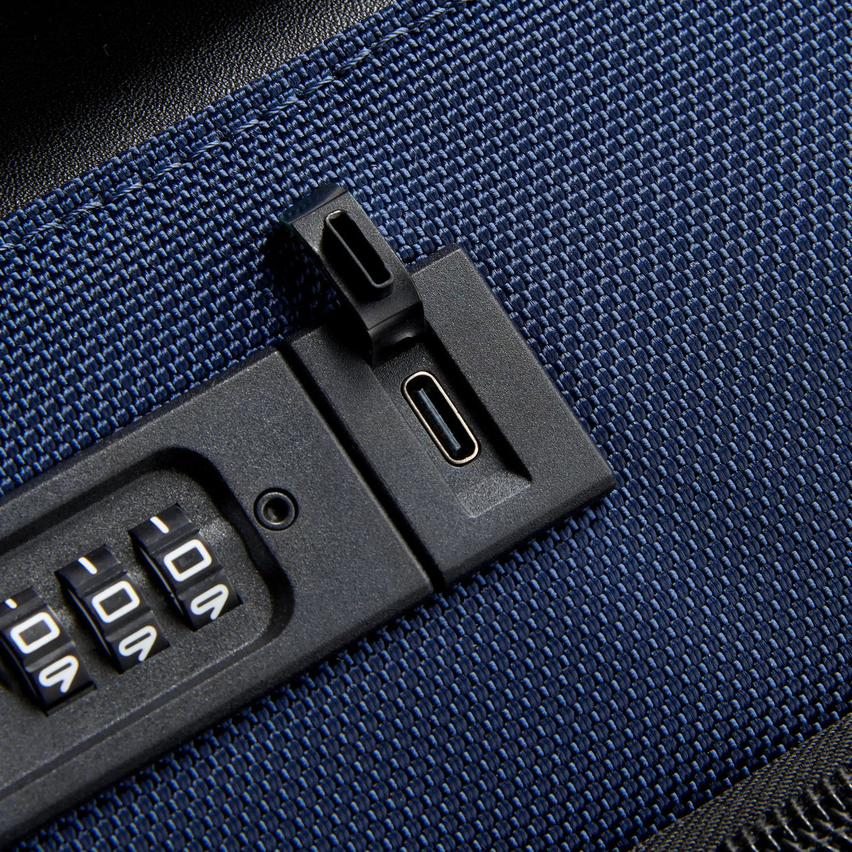 WAGRAM 23-Inch Expandable Carry-On Suitcase, Navy - Delsey Paris
