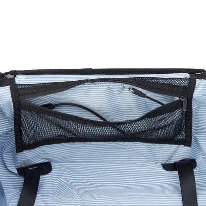 WAGRAM 23-Inch Expandable Carry-On Suitcase, Navy - Delsey Paris