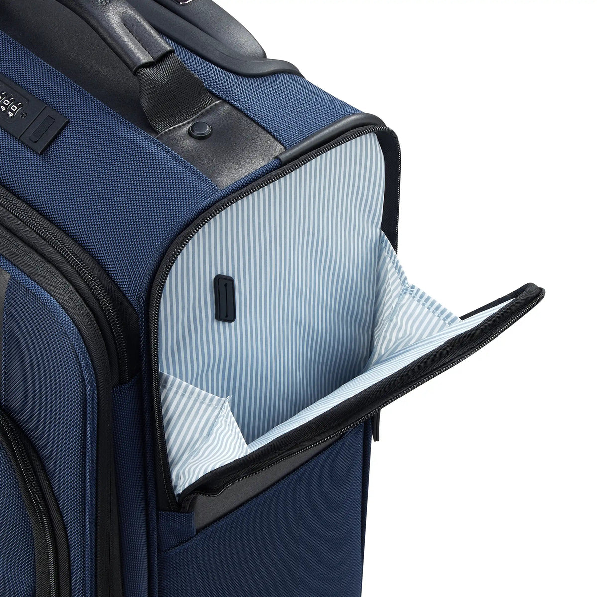 WAGRAM 23-Inch Expandable Carry-On Suitcase, Navy - Delsey Paris