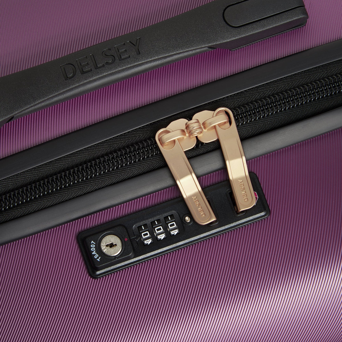 CRUISE 3.0 30-Inch Check-In Trunk Suitcase, Plum - Delsey Paris