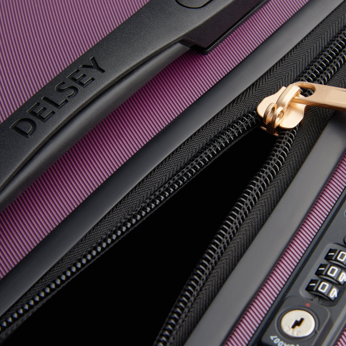 CRUISE 3.0 30-Inch Check-In Trunk Suitcase, Plum - Delsey Paris