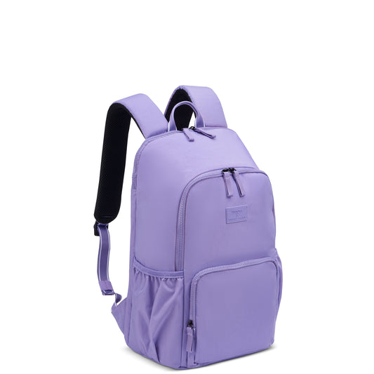FRESH START 17-Inch Laptop Backpack, Lavender - Delsey Paris