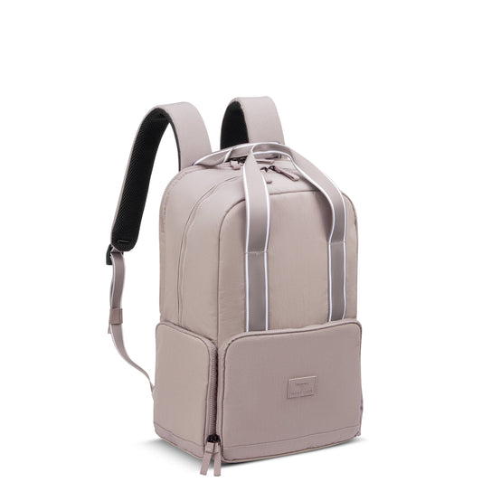 CAREFREE CARRY 17-Inch Laptop Backpack, Chestnut - Delsey Paris