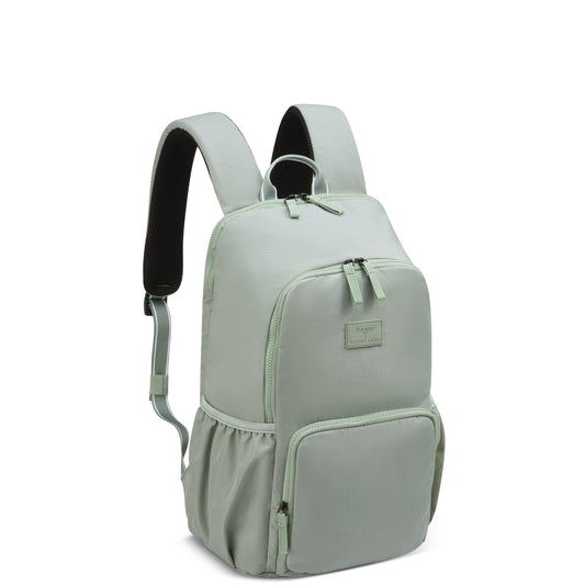 FRESH START 17-Inch Laptop Backpack, Sage green - Delsey Paris
