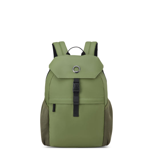 JULIAN 15.6-Inch Laptop Backpack, Olive green - Delsey Paris