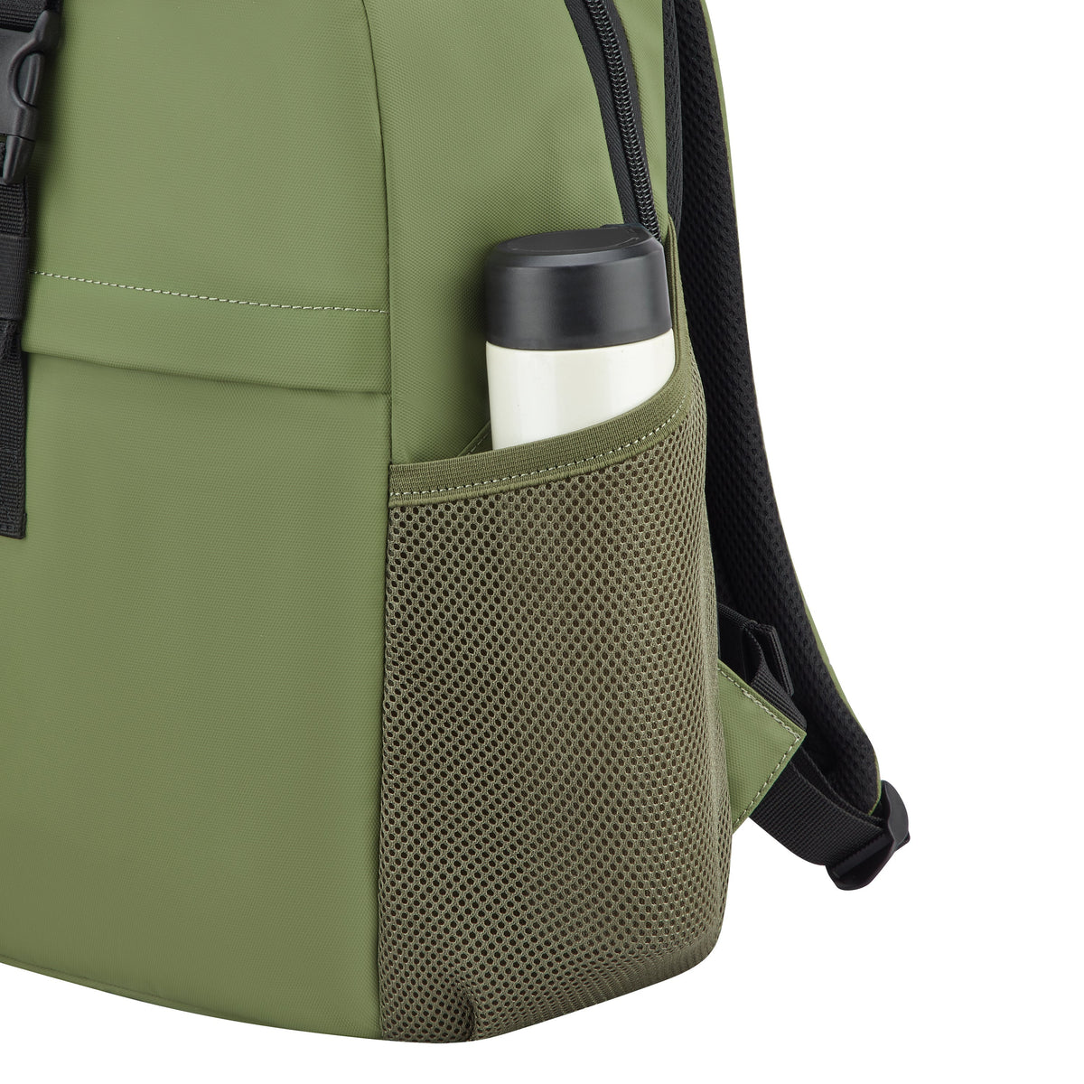 JULIAN 15.6-Inch Laptop Backpack, Olive green - Delsey Paris