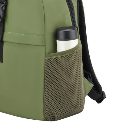 JULIAN 15.6-Inch Laptop Backpack, Olive green - Delsey Paris