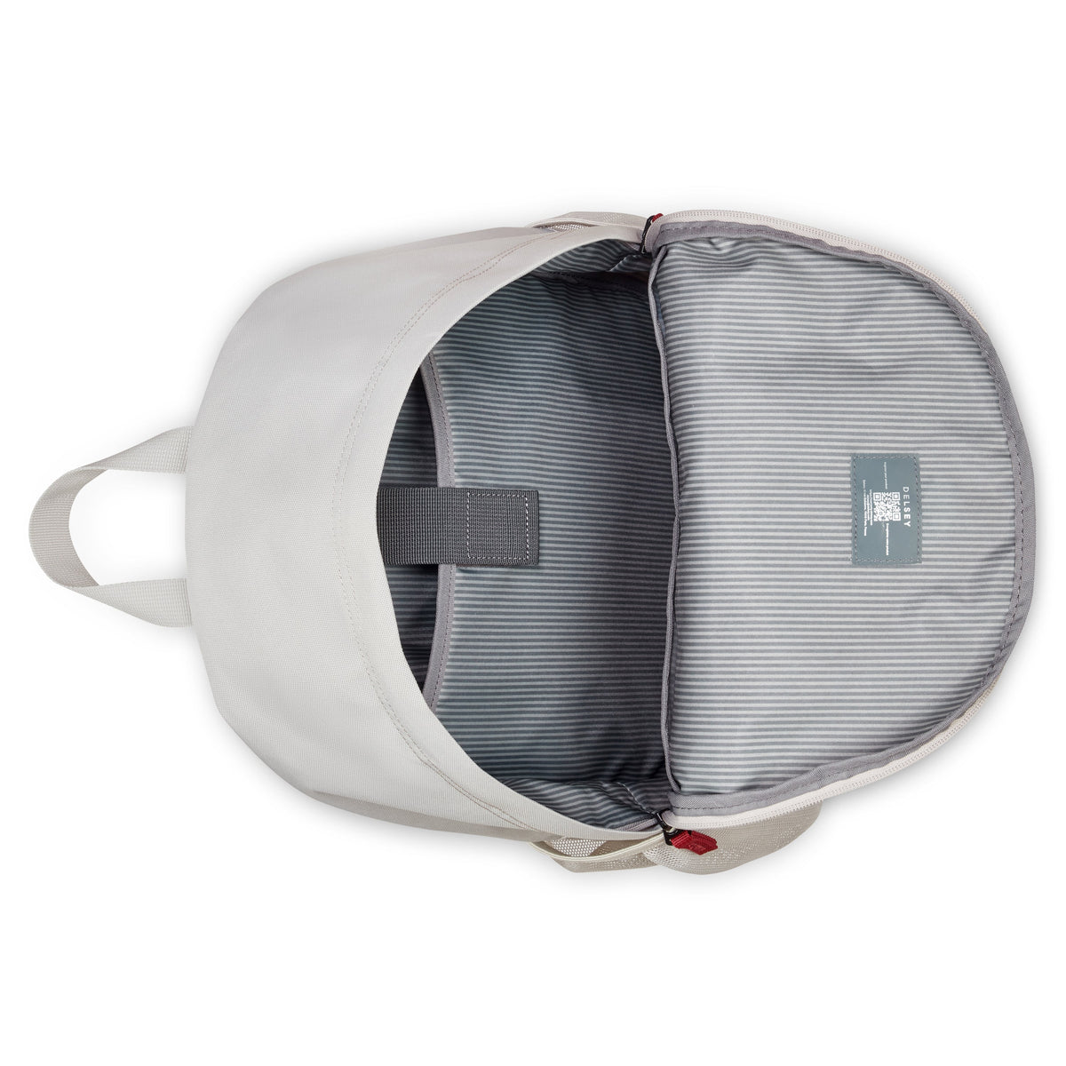 DYLAN 15.6-Inch Laptop Backpack, Pearl grey - Delsey Paris