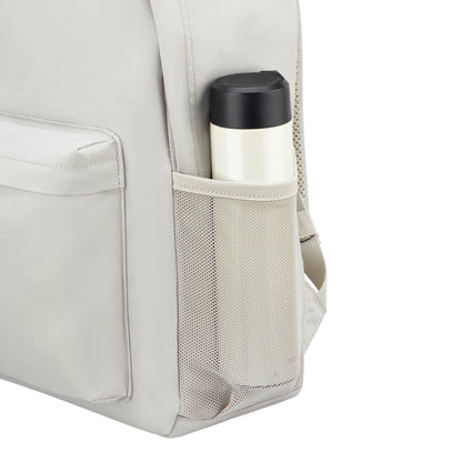 DYLAN 15.6-Inch Laptop Backpack, Pearl grey - Delsey Paris