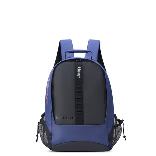 JS011B 15.6-Inch Laptop Backpack, Navy - Delsey Paris